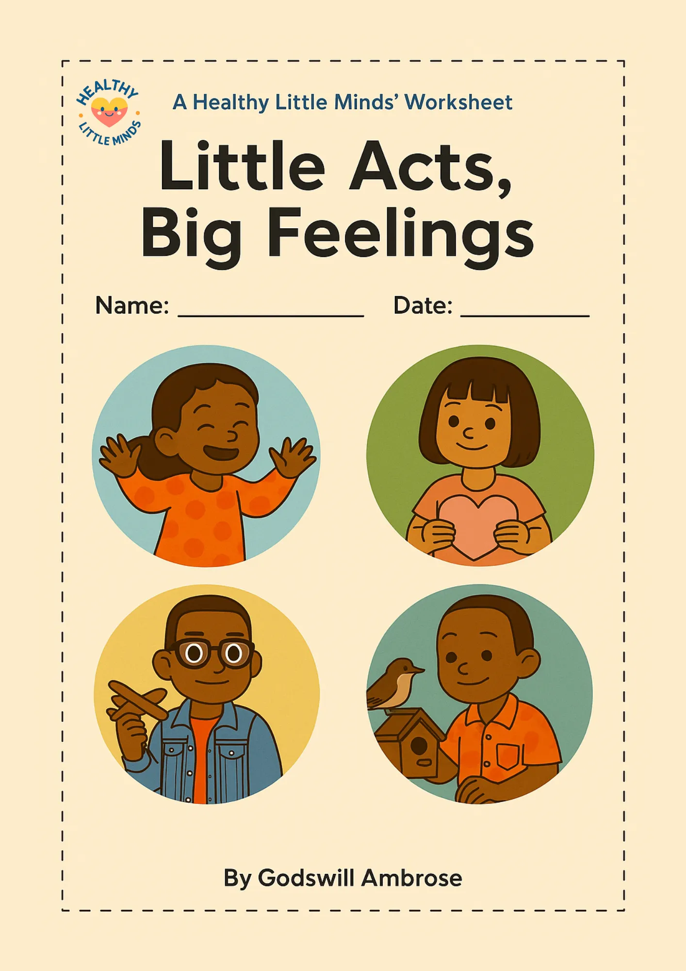 Little Acts, Big Feelings Worksheet