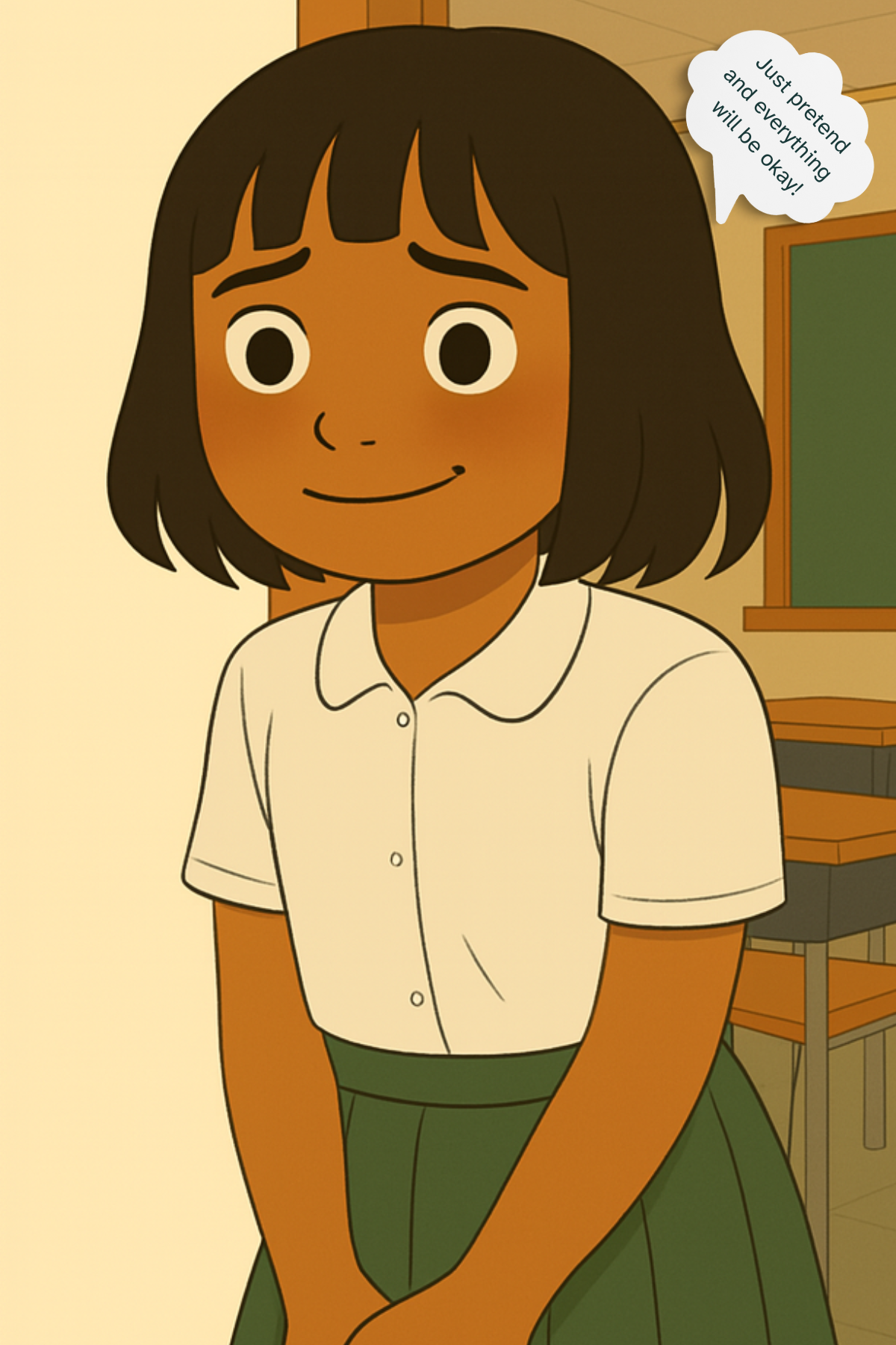 미소 짓는 벨라