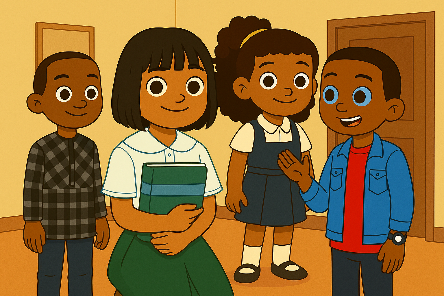 자신 있게 걸어가는 벨라